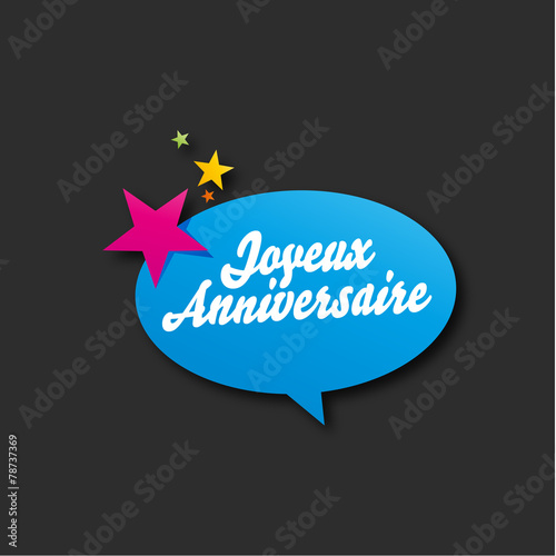 joyeux anniversaire