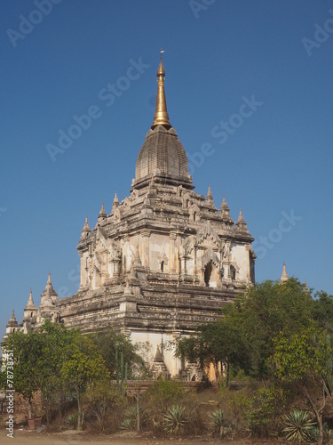 Pagoda budista en Bagan (Myanmar)