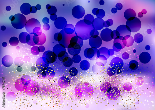abstract bubbles background