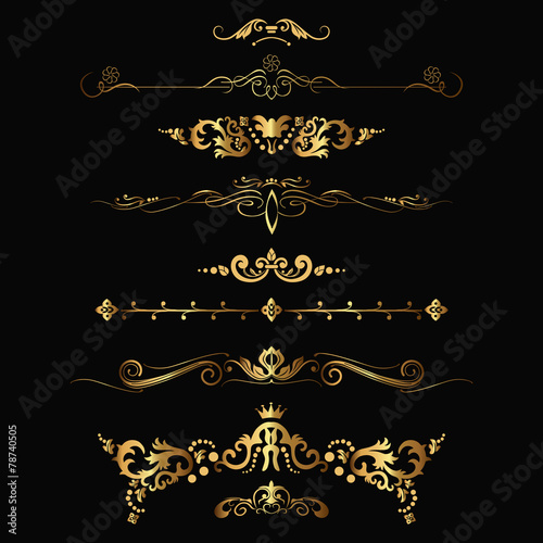 gold patterns