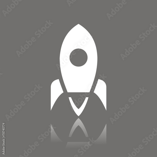 Icono nave espacial FO reflejo