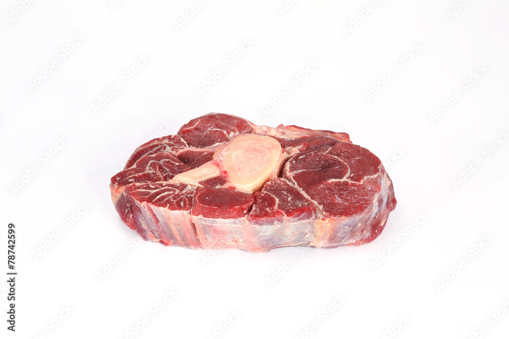 Obraz premium raw meat with bone