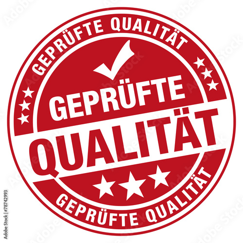 Geprüfte Qualität