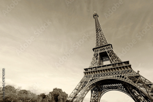 Fototapeta Naklejka Na Ścianę i Meble -  eiffel tower in Paris