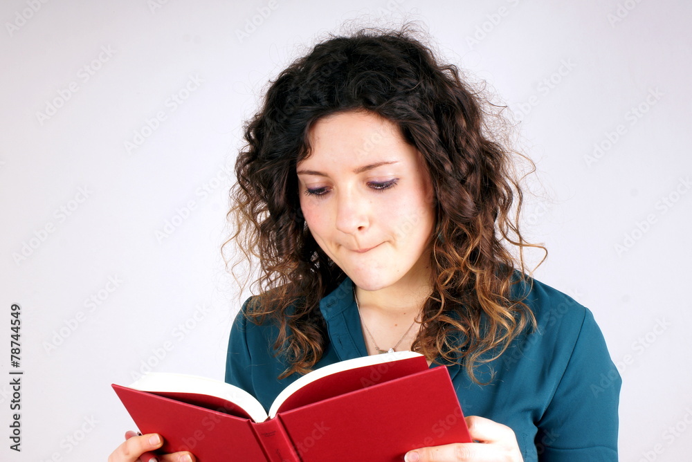 Girl with book Girl with book