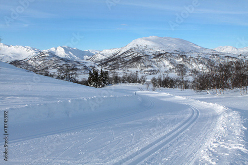 Hovden im Winter, Norwegisches Wintersportgebiet © Karina Baumgart