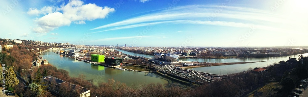 Panorama Lyon Confluences
