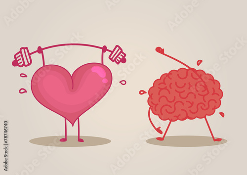 Brain & heart characters