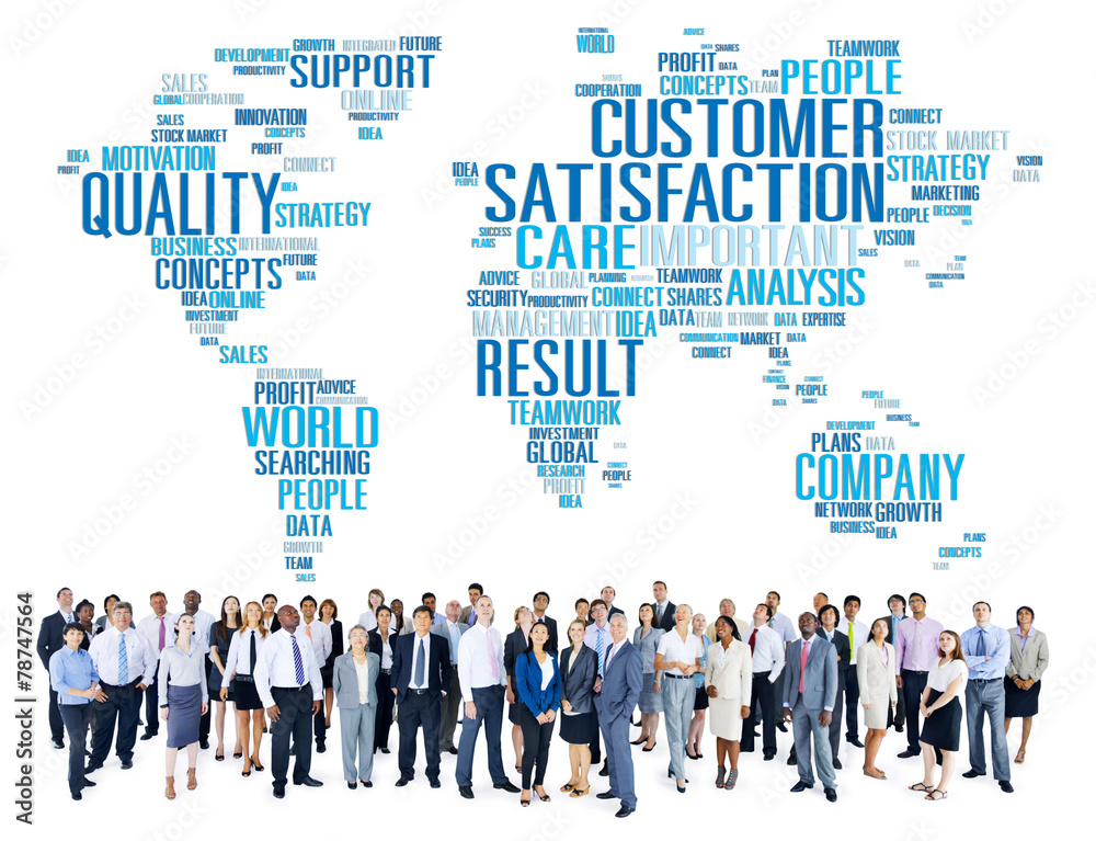 Customer Satisfaction Reliability Quality Service Concept Customer Satisfaction Reliability Quality Service Concept