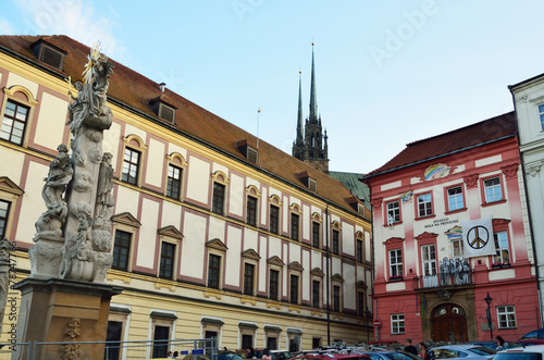 View of the ancient city Brno