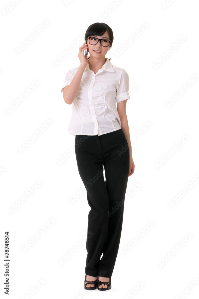 Happy business woman Happy business woman