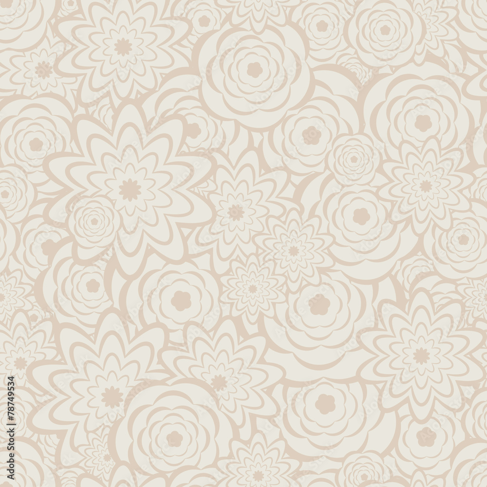 Seamless floral background Seamless floral background