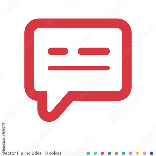 Sticker Icon - Vector file includes all colors