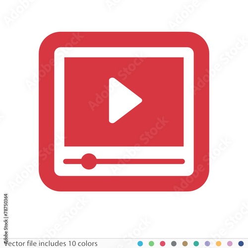 Sticker Icon - Vector file includes all colors