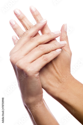 Fondling hands