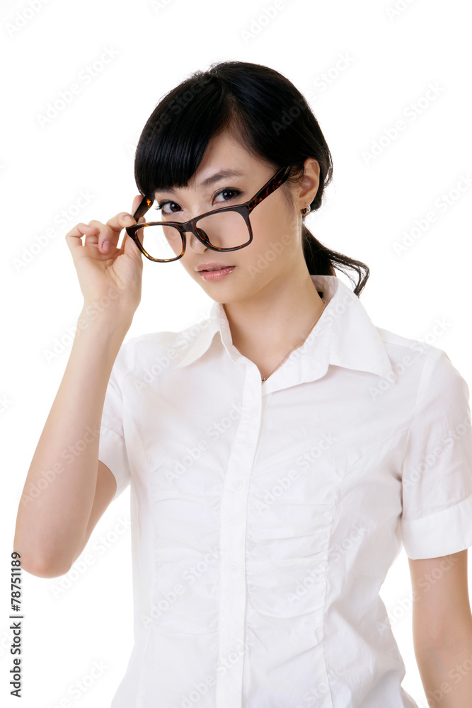 Attractive Asian business woman Attractive Asian business woman