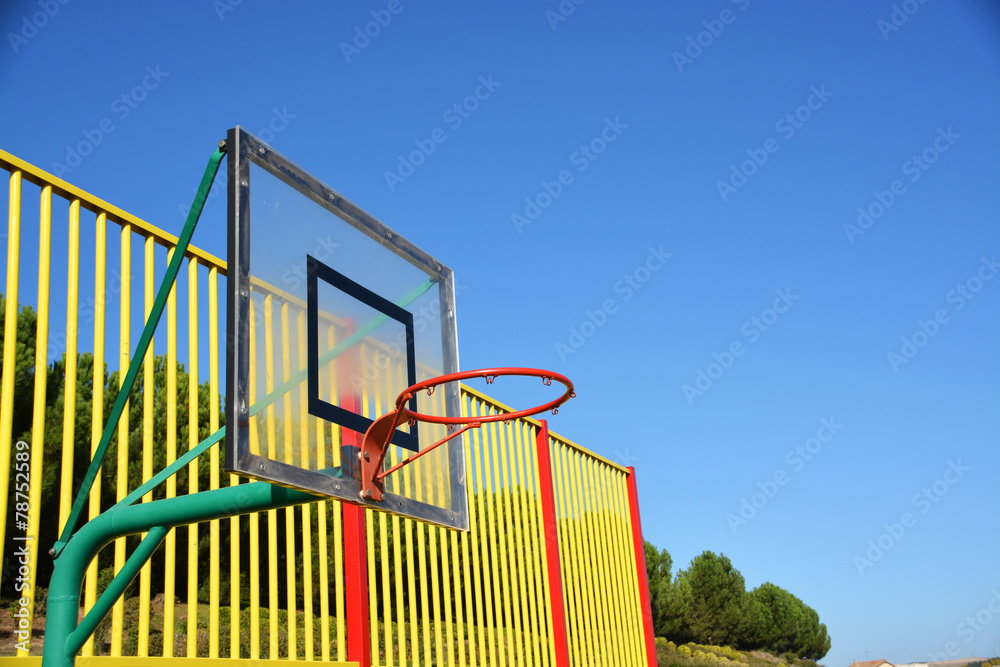Naklejka premium canasta de baloncesto