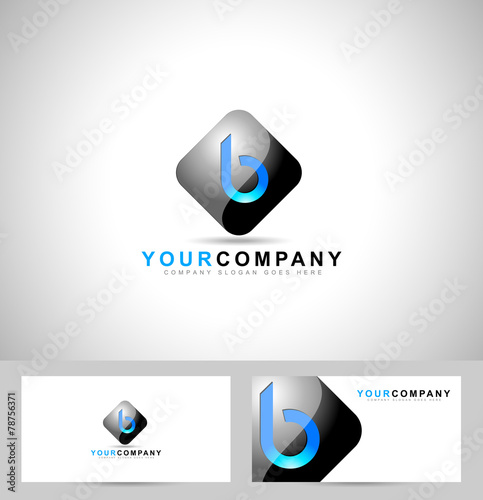 Letter B Logo Design.Creative Symbol of letter B