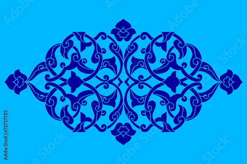 artistic ottoman pattern series fifty eight