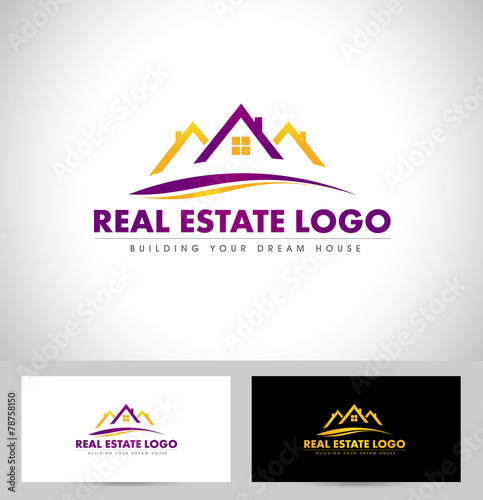 Real Estate Logo Design. House Logo Design