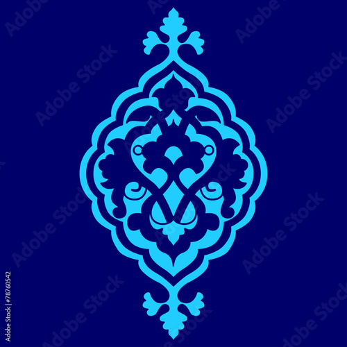 artistic ottoman pattern series sixty seven