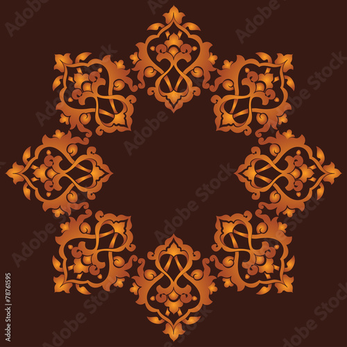 artistic ottoman pattern series sixty three