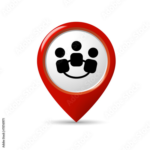 Locator / Icon / Web / Button