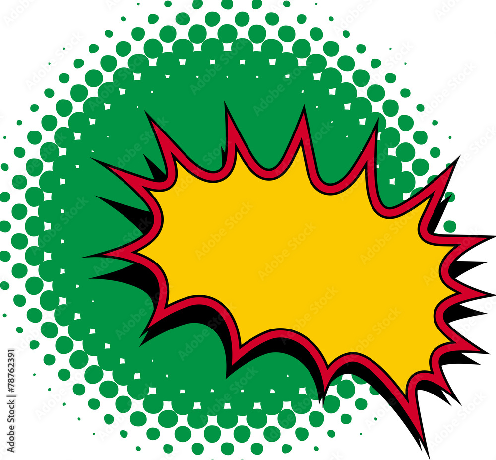 Comic Burst Vector