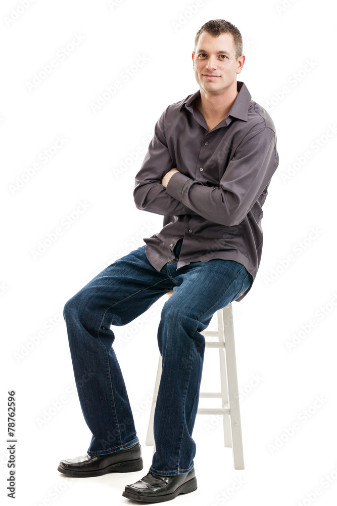 Handsome casual businessman portrait Handsome casual businessman portrait