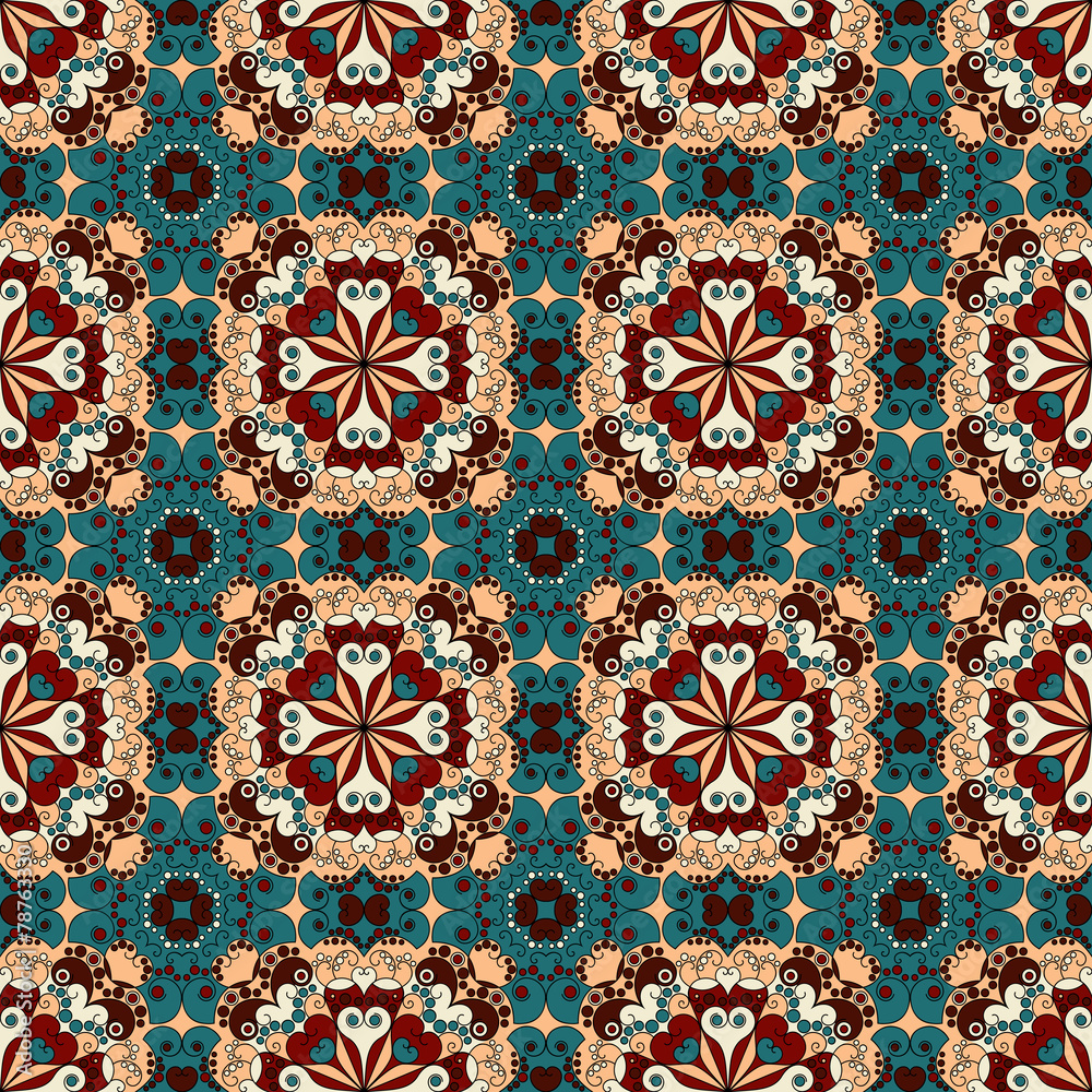 Naklejka premium Abstract pattern seamless