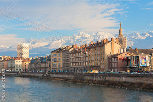 Tapety artystyczne Grenoble, Frankreich