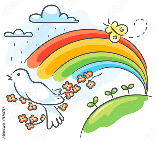 Spring drawing