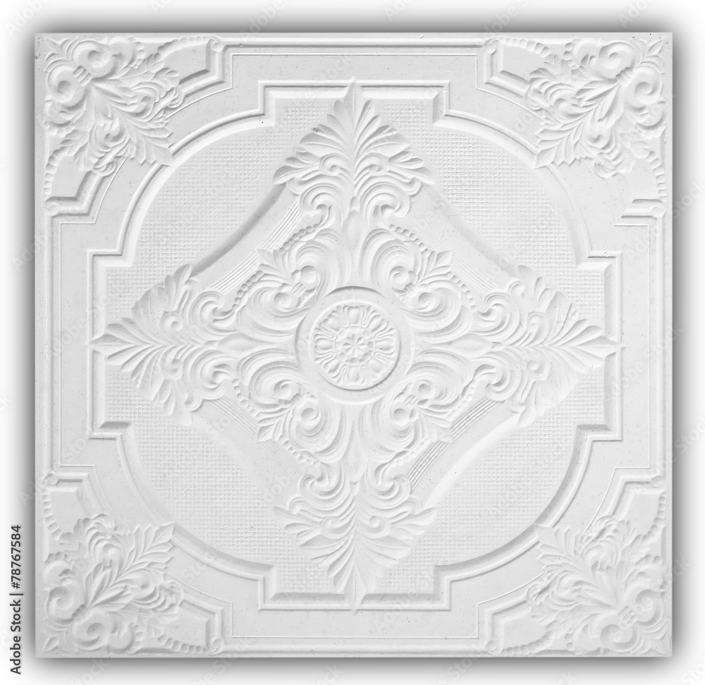 Patterns of the ceiling gypsum sheets Patterns of the ceiling gypsum sheets