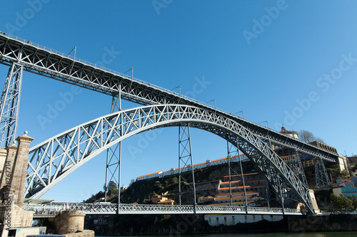 Dom Luís I bridge, Porto, Portugal.