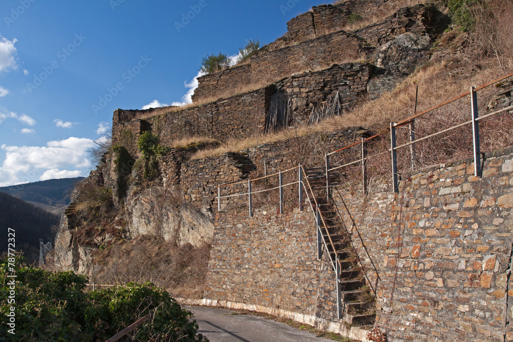 Fototapeta premium Stützmauer