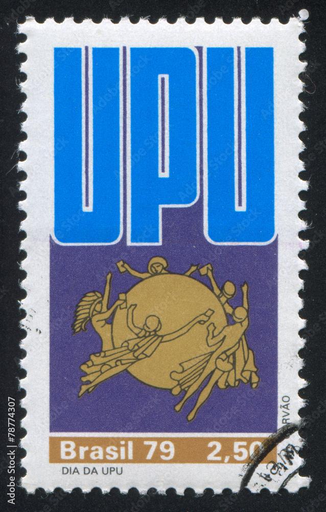 Obraz premium UPU Emblem