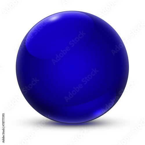 Kugel Blau