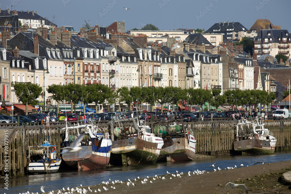 Francia,Normandia,città di Trouville sur Mer