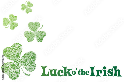 Irish Lucky Shamrocks