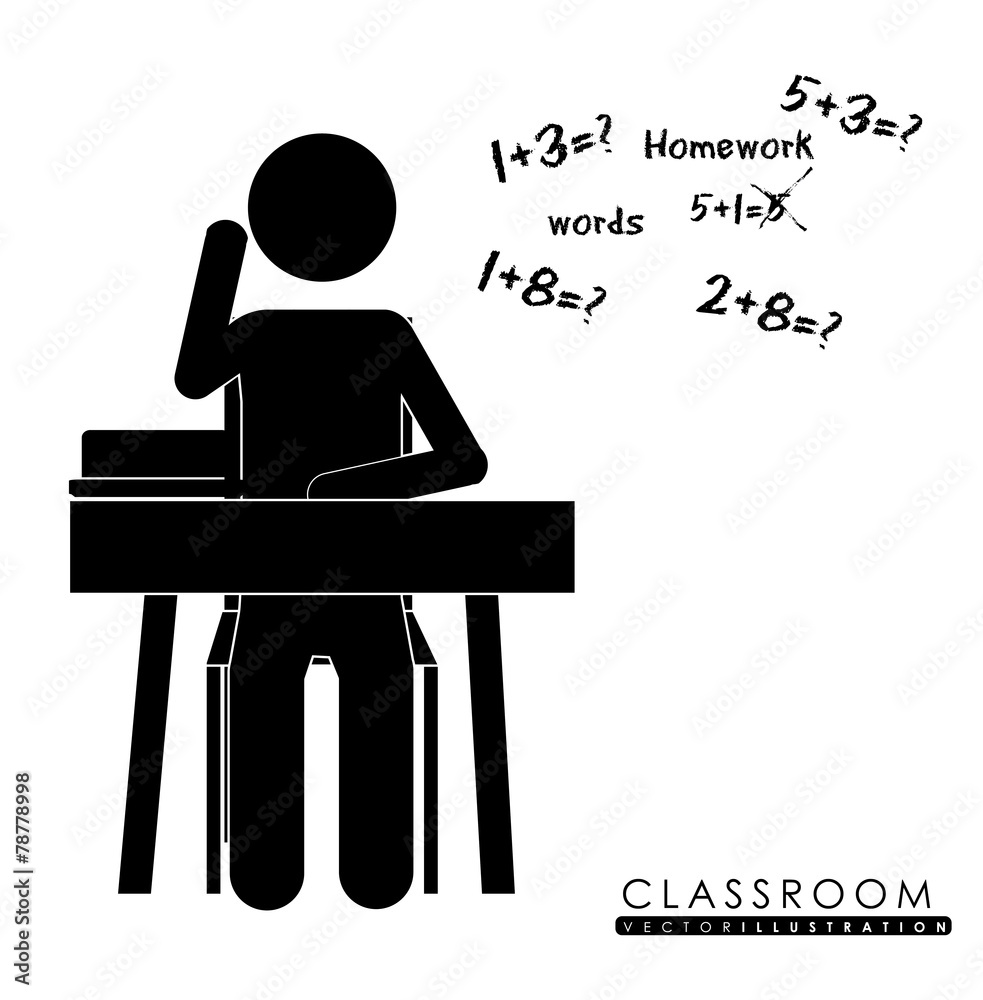 class room, design, vector illustration. class room, design, vector illustration.