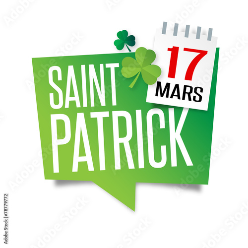 Saint Patrick - 17 mars