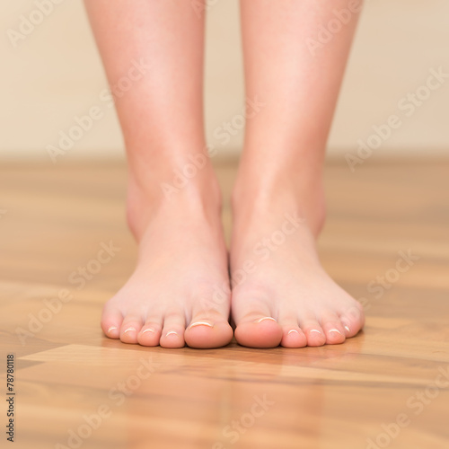 Woman feet closeup © koszivu