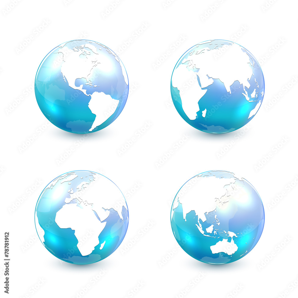 Earth globe Earth globe