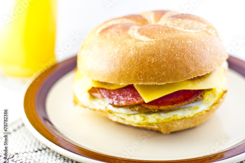 Taylor Ham Breakfast Sandwich