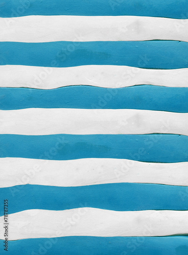Striped summer background of plasticine © vaniaplatonov