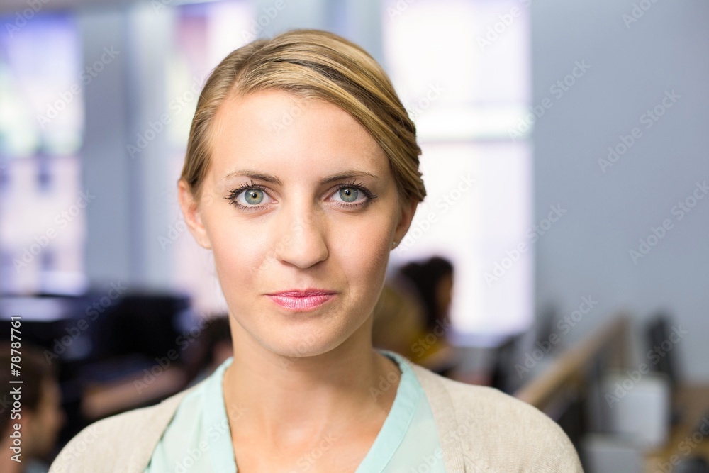 Portrait of confident female teacher Portrait of confident female teacher