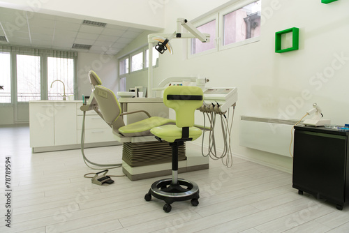 Interior Of A New Modern Dental Office