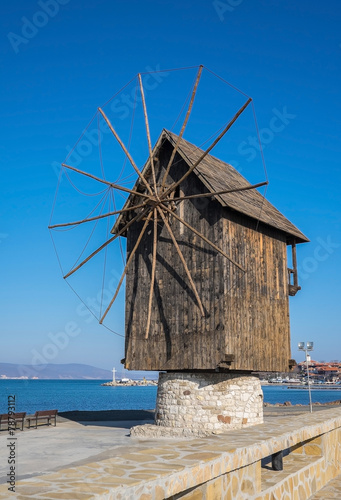 Old Town Nessebar Wind Mill