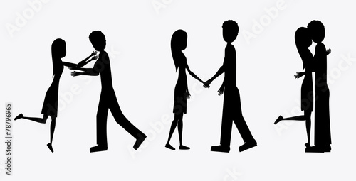 family, design, vector illustration.