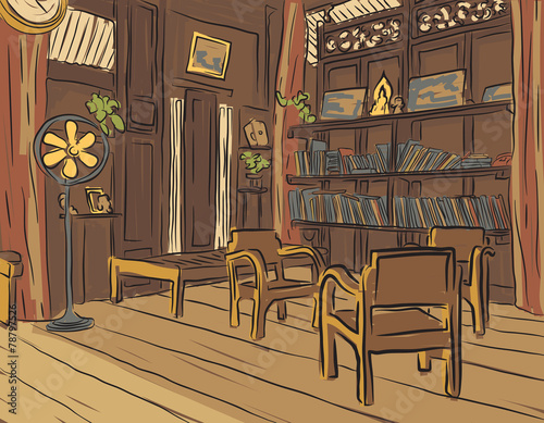 Reading room